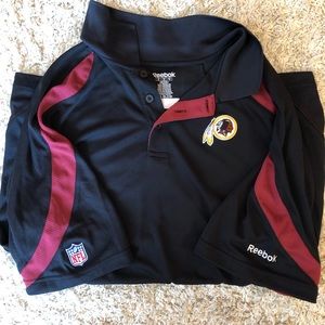 NWOT - Official Washington Redskins Mens Polo